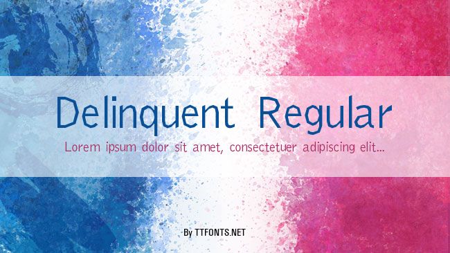 Delinquent Regular example