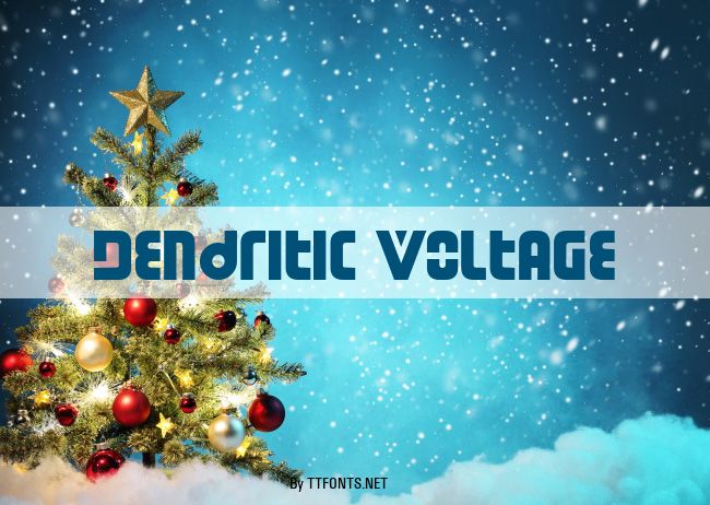 Dendritic Voltage example