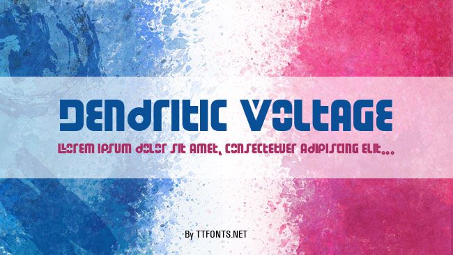 Dendritic Voltage example
