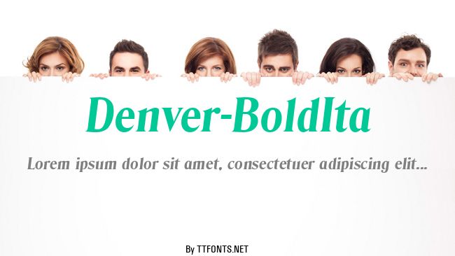 Denver-BoldIta example