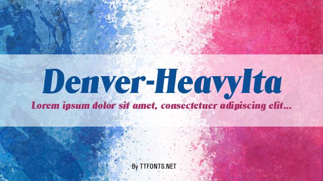 Denver-HeavyIta example