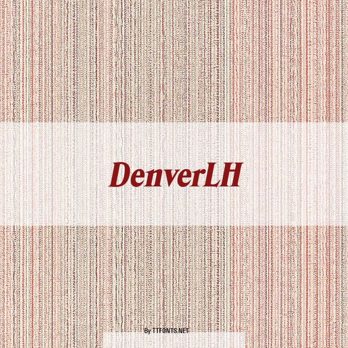 DenverLH example