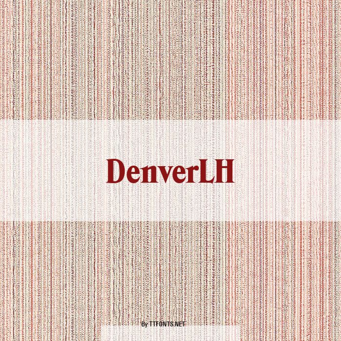 DenverLH example