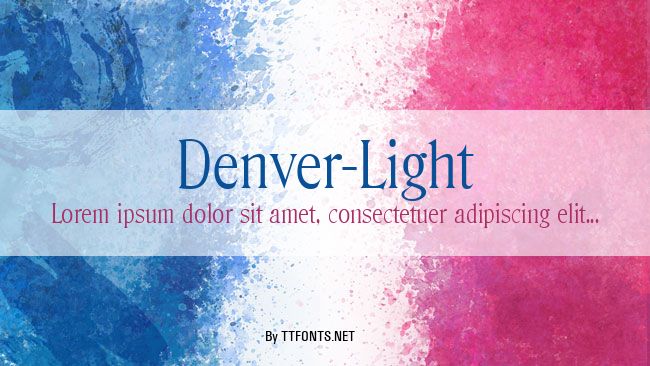 Denver-Light example