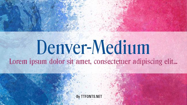 Denver-Medium example