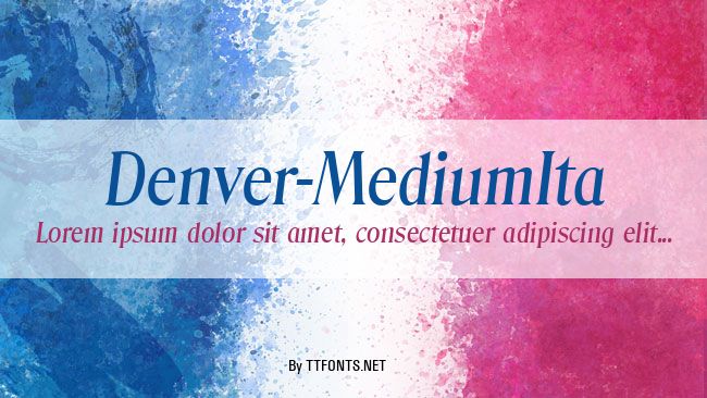 Denver-MediumIta example