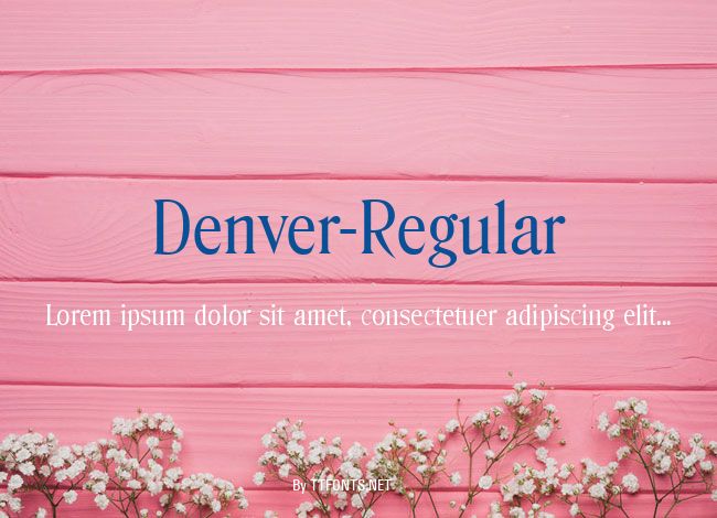 Denver-Regular example