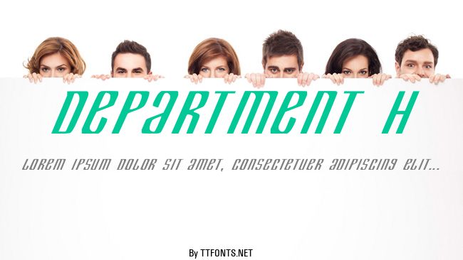 Department H example