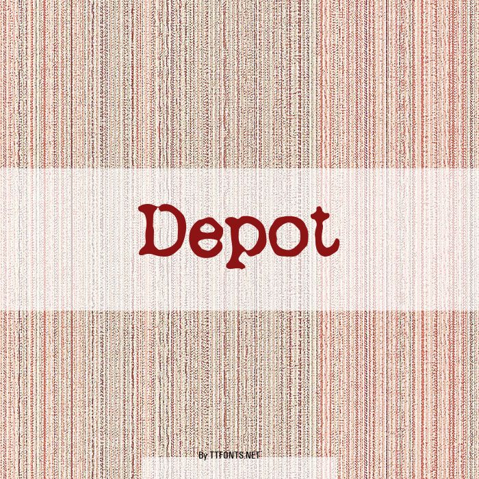 Depot example