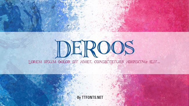 DeRoos example