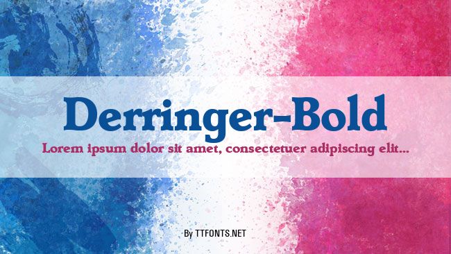 Derringer-Bold example