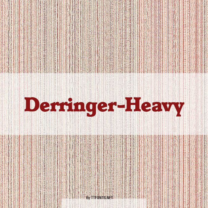 Derringer-Heavy example