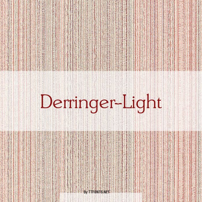 Derringer-Light example