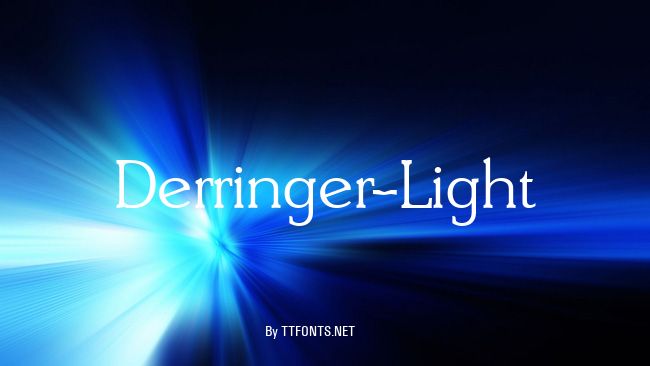 Derringer-Light example