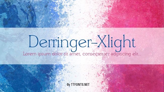 Derringer-Xlight example