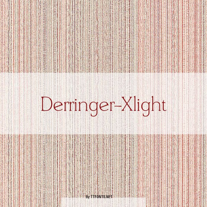 Derringer-Xlight example