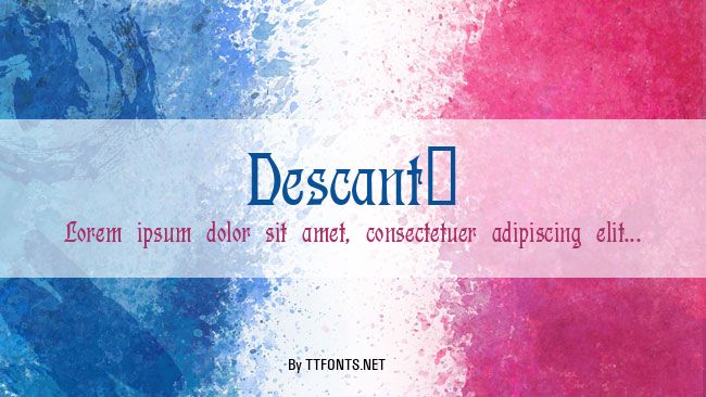 Descant! example