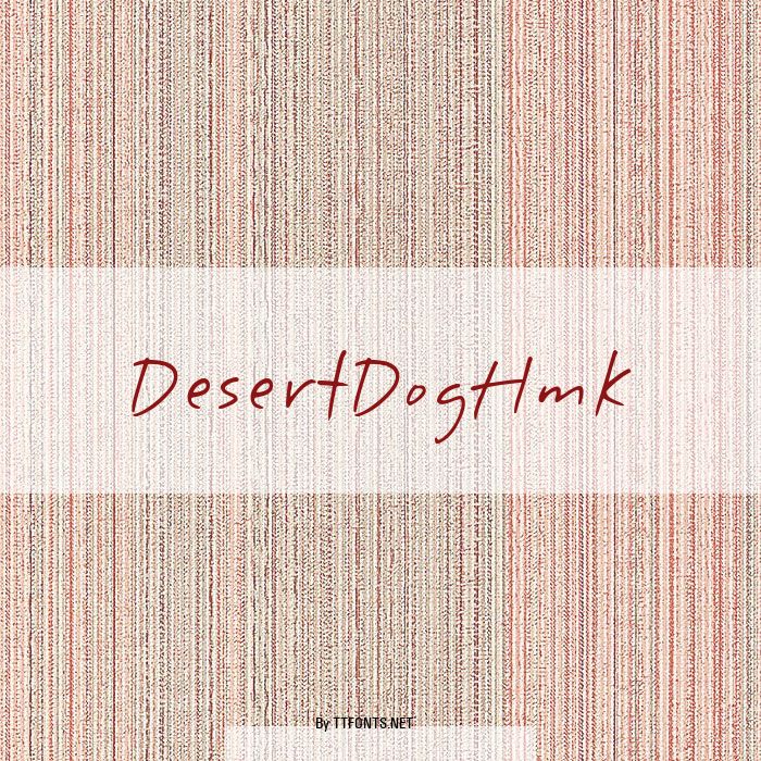 DesertDogHmk example