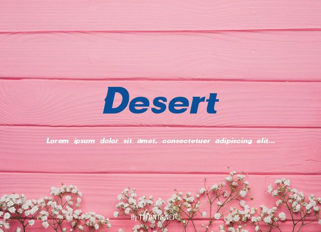 Desert example