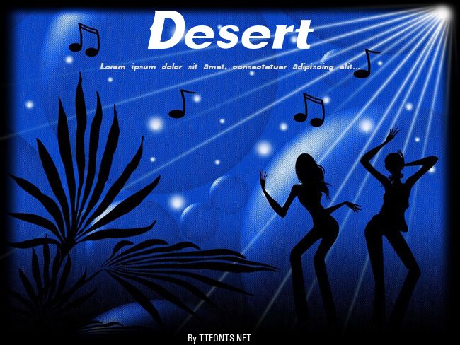 Desert example