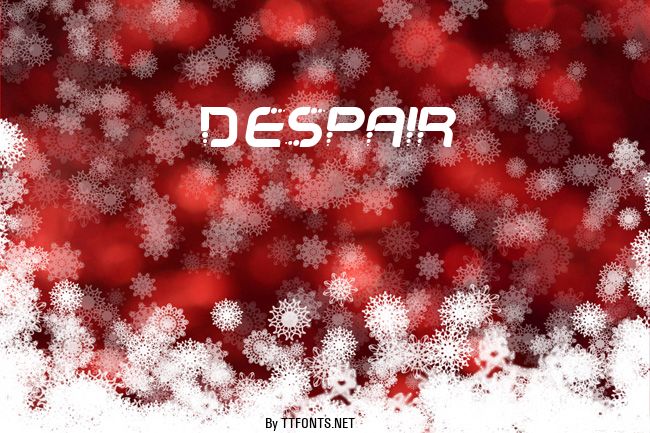 Despair example