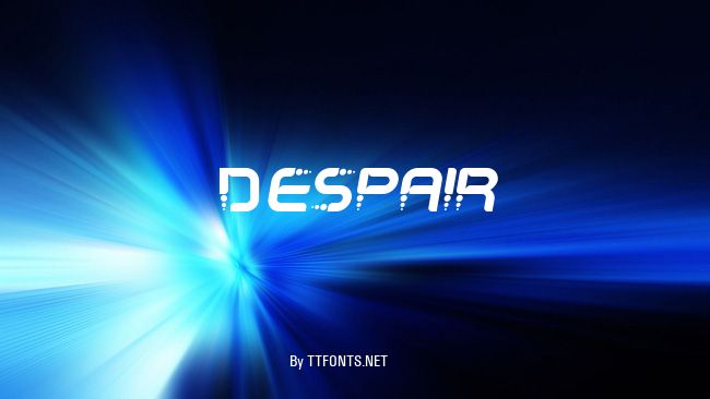 Despair example