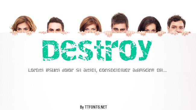Destroy example
