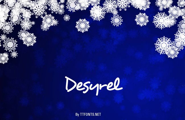 Desyrel example