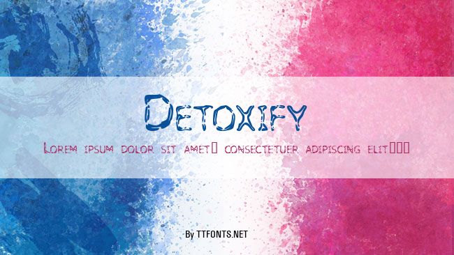 Detoxify example