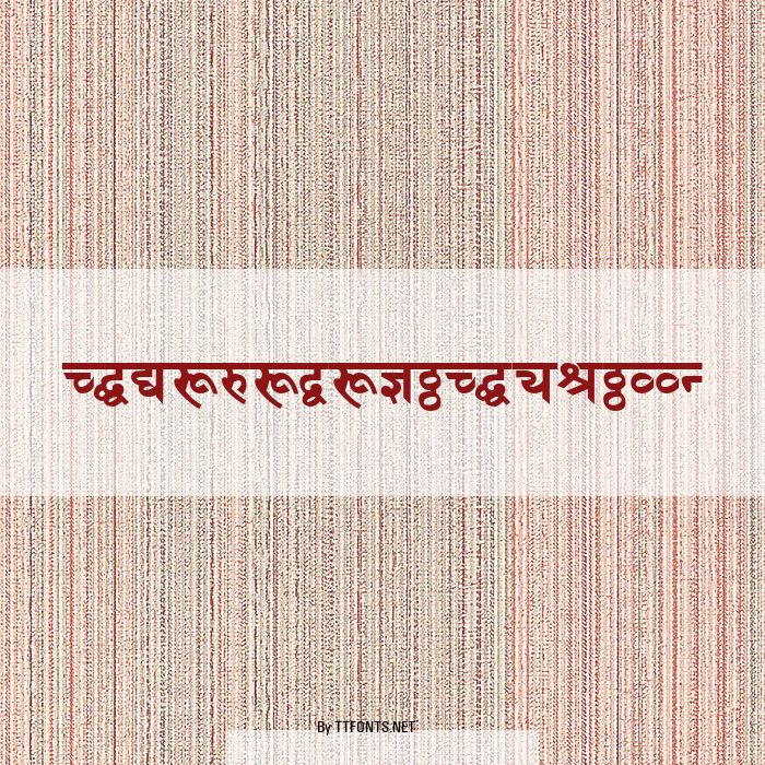 DevanagariDelhiSSK example