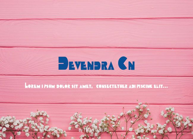Devendra Cn example