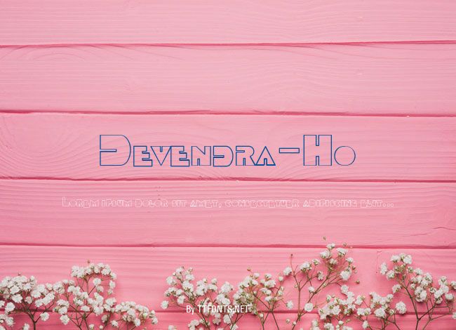 Devendra-Ho example