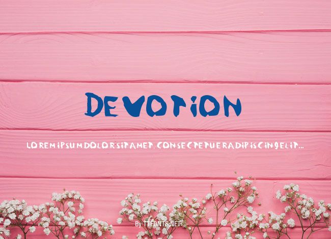 Devotion example