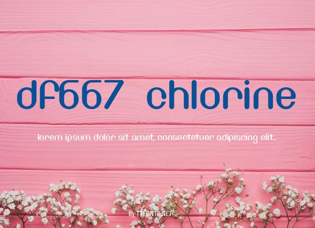 DF667  Chlorine example