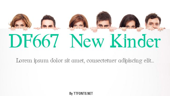 DF667  New Kinder example
