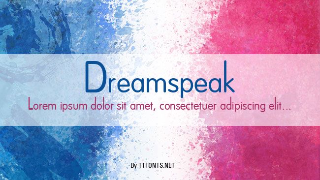 Dreamspeak example