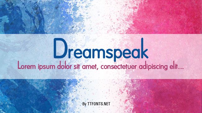 Dreamspeak example