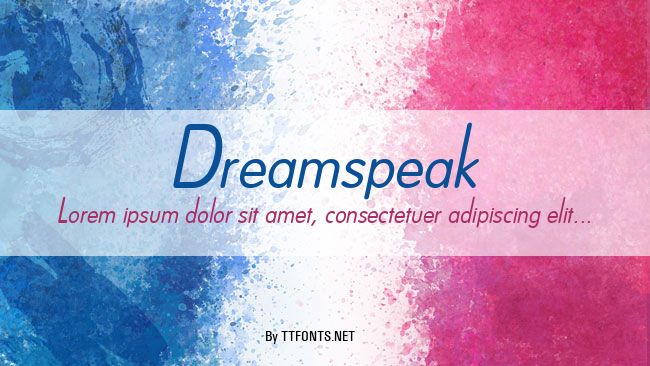 Dreamspeak example