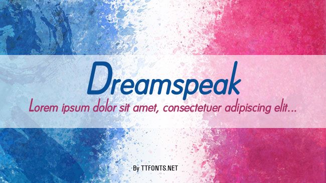Dreamspeak example