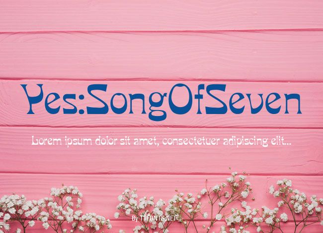 Yes:SongOfSeven example