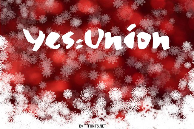 Yes:Union example