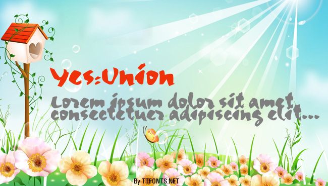 Yes:Union example