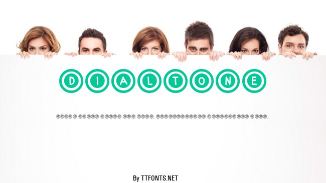 Dialtone example