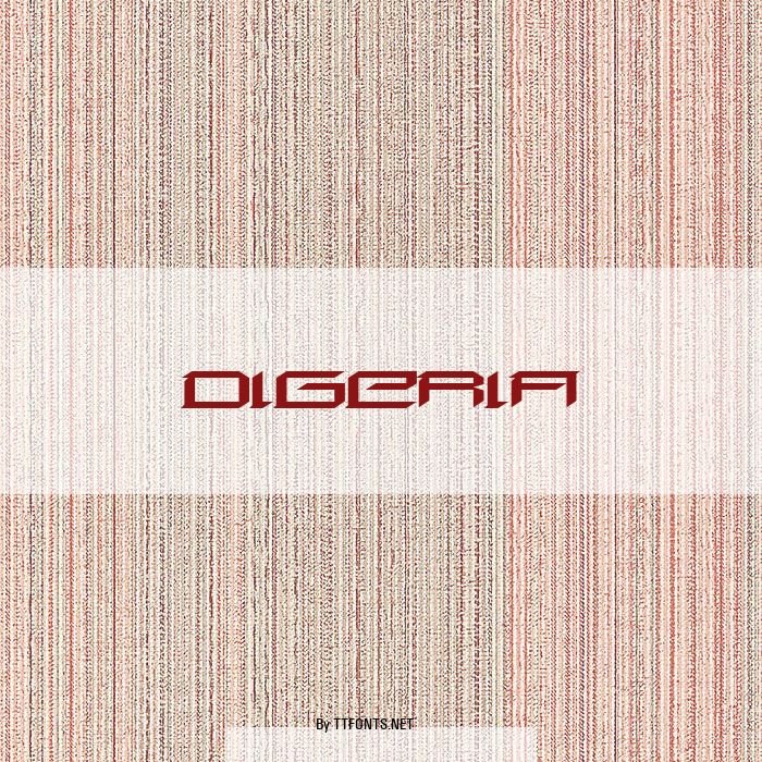 Digeria example