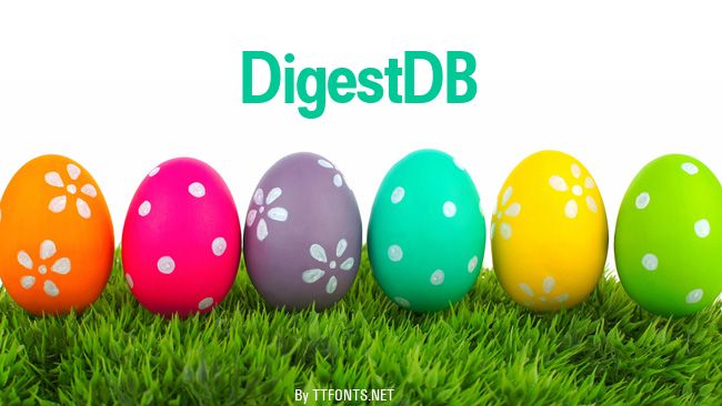 DigestDB example