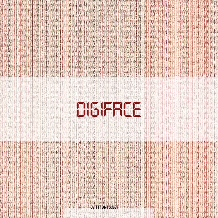 DIGIFACE example
