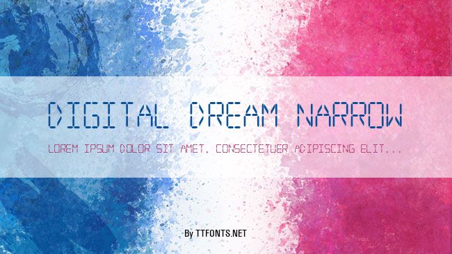 Digital dream Narrow example