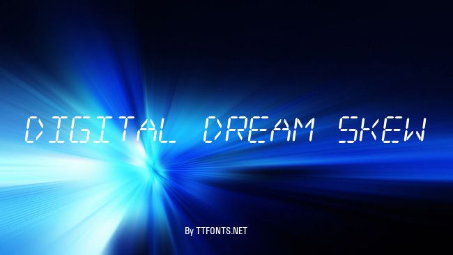 Digital dream Skew example