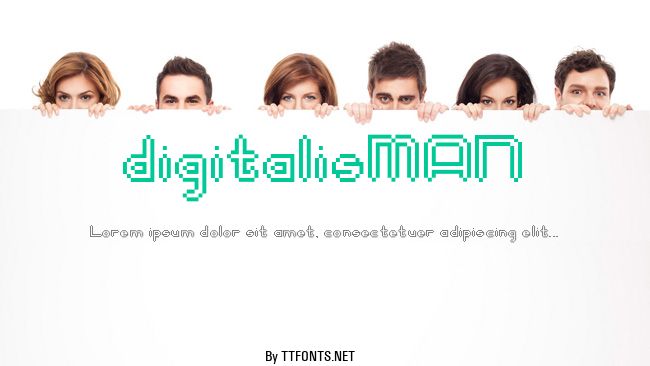 digitalisMAN example
