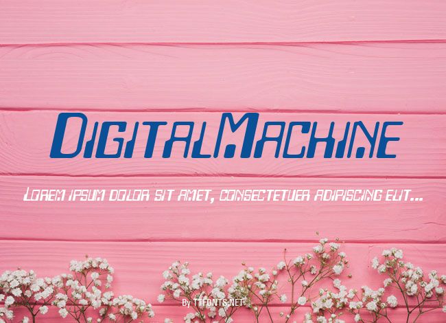 DigitalMachine example